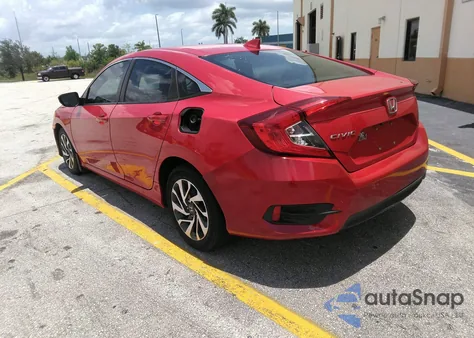 2017 Honda Civic Ex from USA, damaged, VIN 2HGFC2F78HH552372